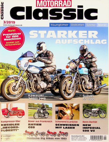 Deckblatt Motorrad Classic (03/2019)